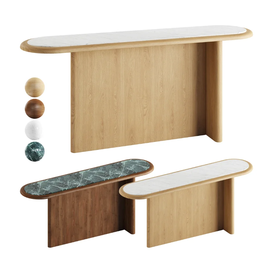 SUISEKI Console Table by Riva1920 Image 1