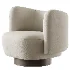 Novara Swivel Accent Chair - Thumbnail 2