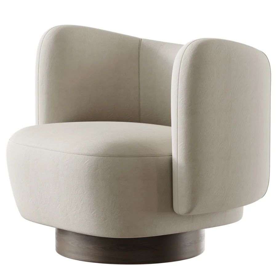 Novara Swivel Accent Chair Image 2