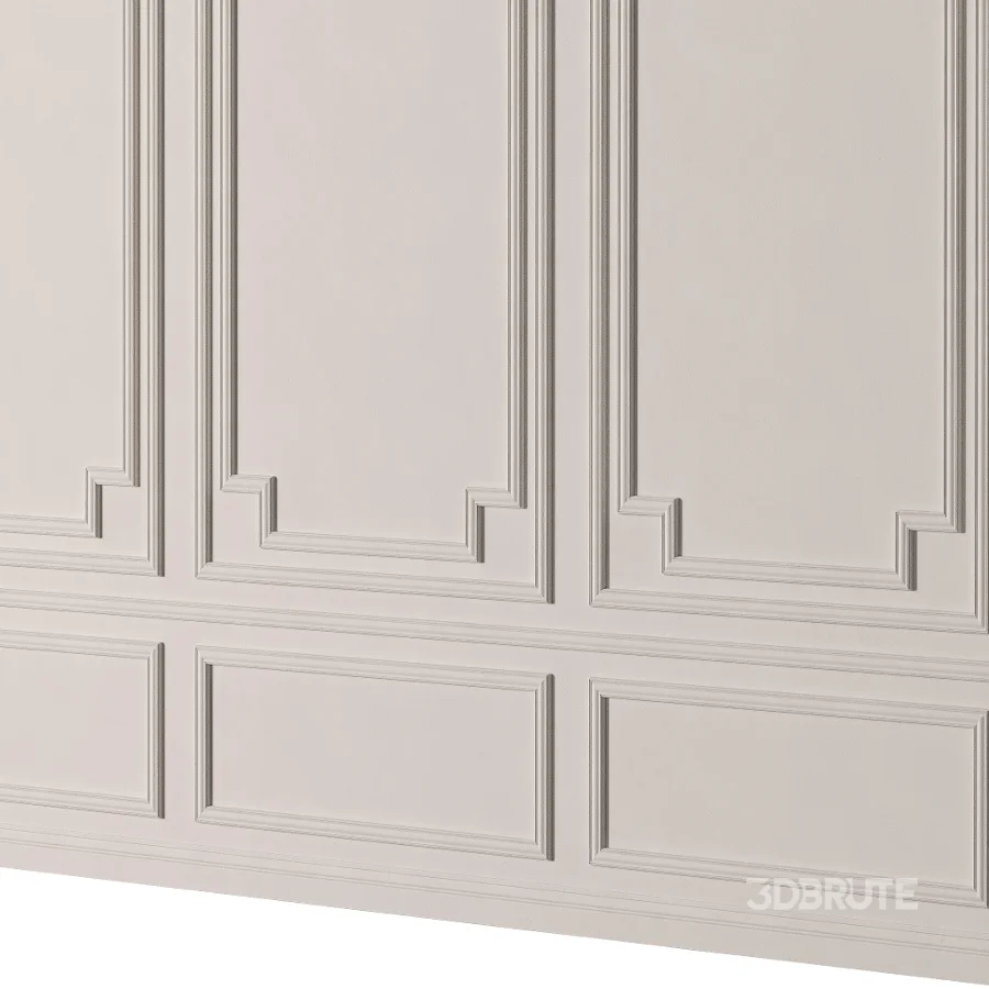 Classic 3D Wall Panel Elegant Design for Interior Decor 16 Image 3