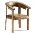 Afra Chair Upholstered by Baxter - Thumbnail 1
