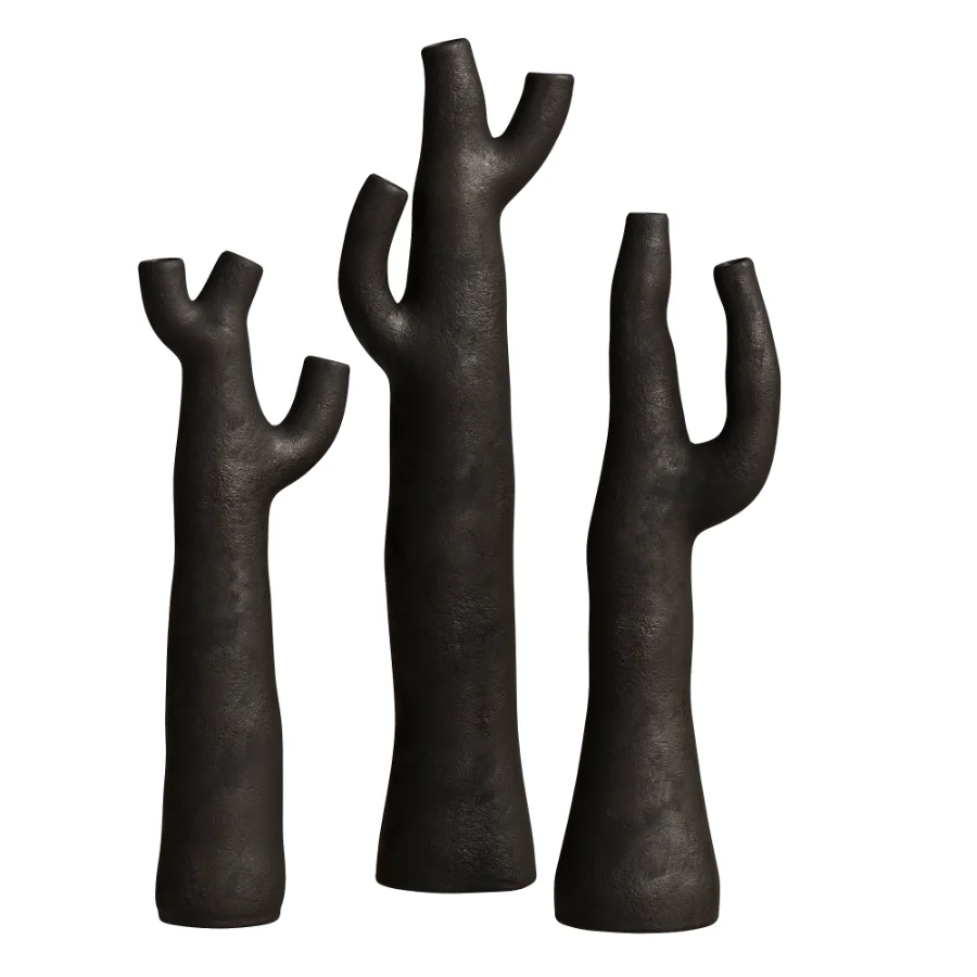 Minimalist Cactus Shaped Decorative Vases Image 2