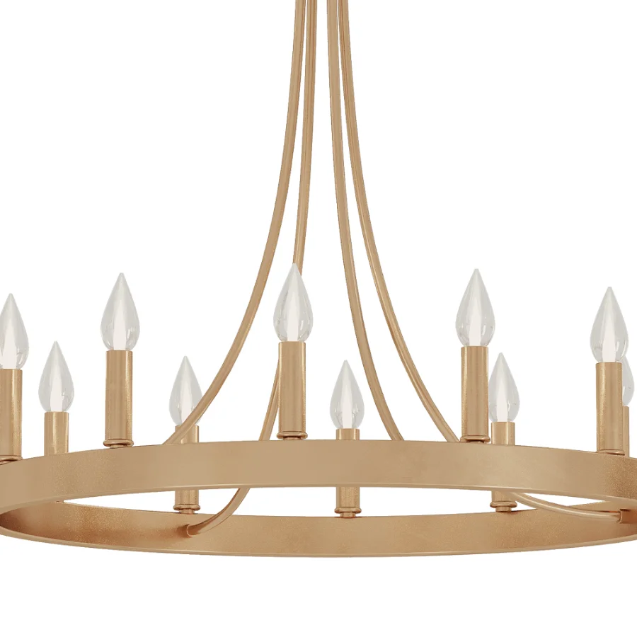 Hendon Wagon Chandelier Image 3