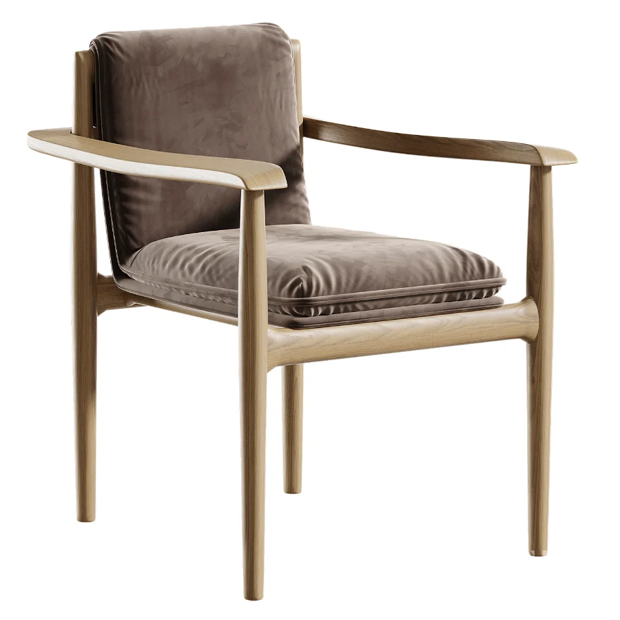 Giorgetti Kumiki Small Armchair Dining Chair Image 1