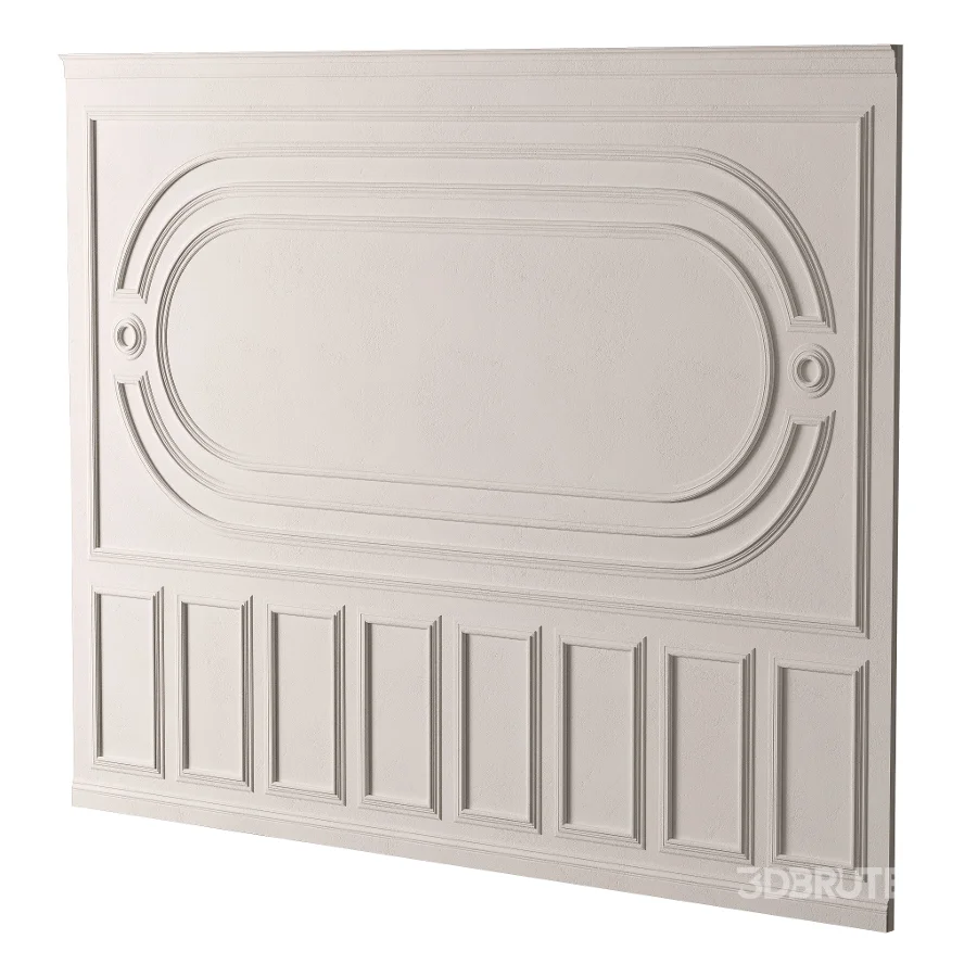 Classic 3D Wall Panel Elegant Design for Interior Decor 20 Image 3