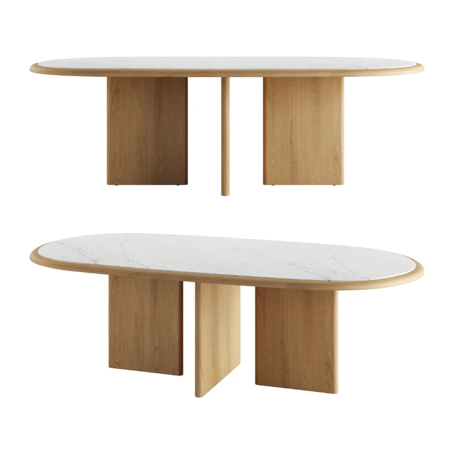 SUISEKI Oval Table by Riva1920 Image 3