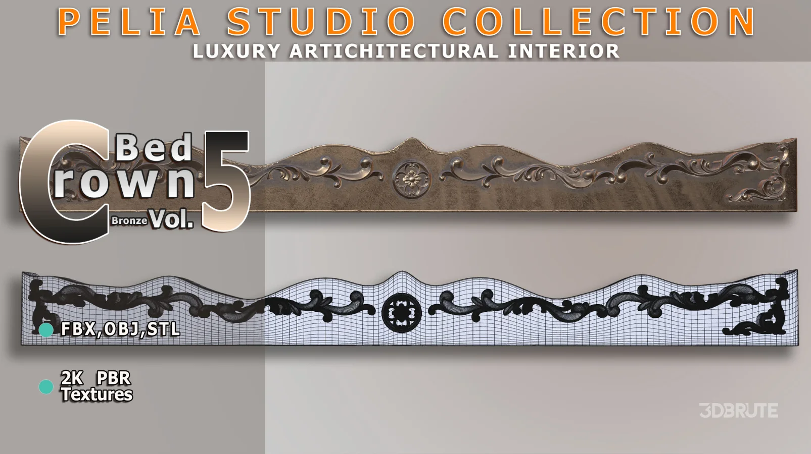 BedCrown-5-Bronze Image 1