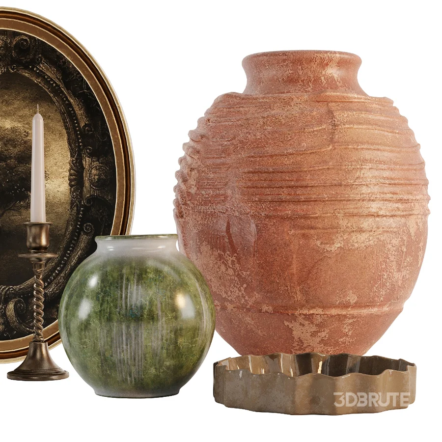 Classic Vintage Decor Set 0029 Image 6