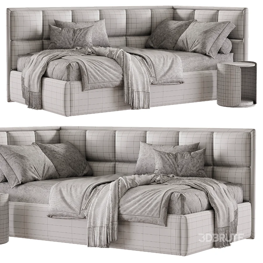Childrens upholstered bed Image 5