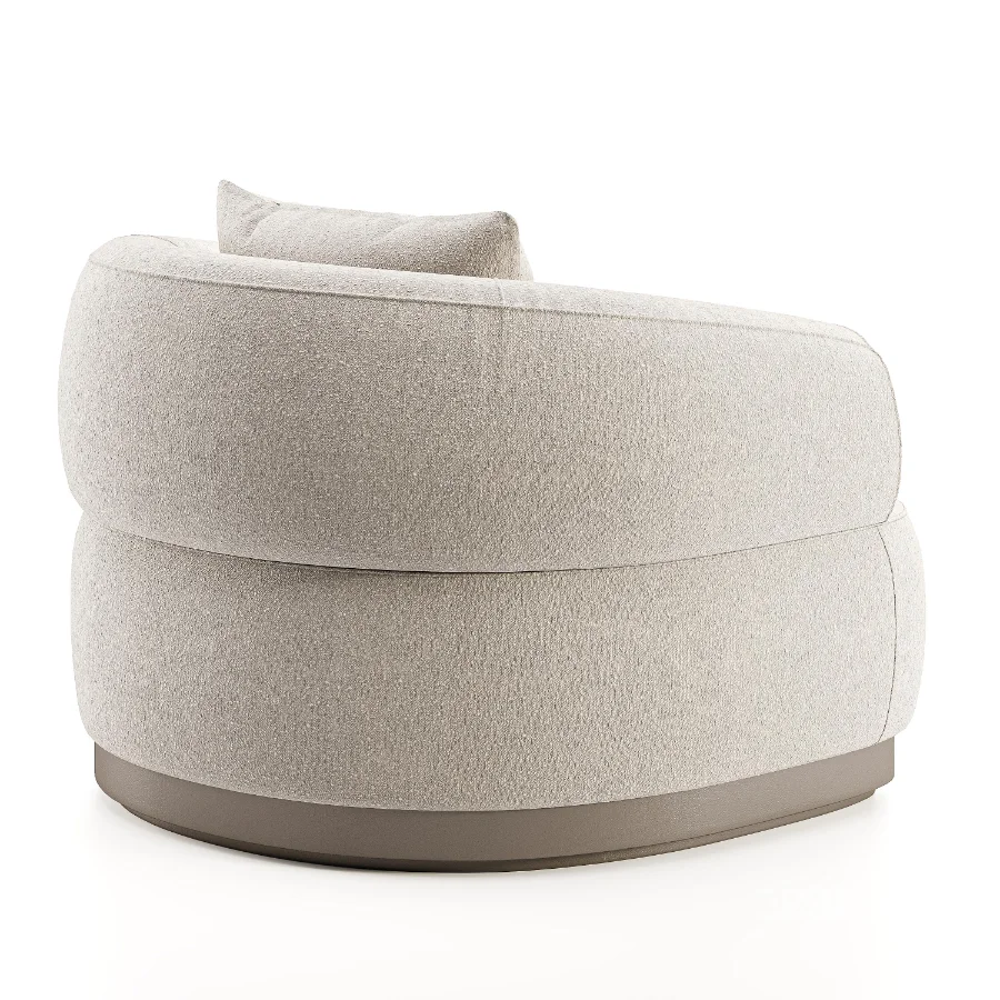 Amalfi Swivel Lounge Chair-Harbour Image 5