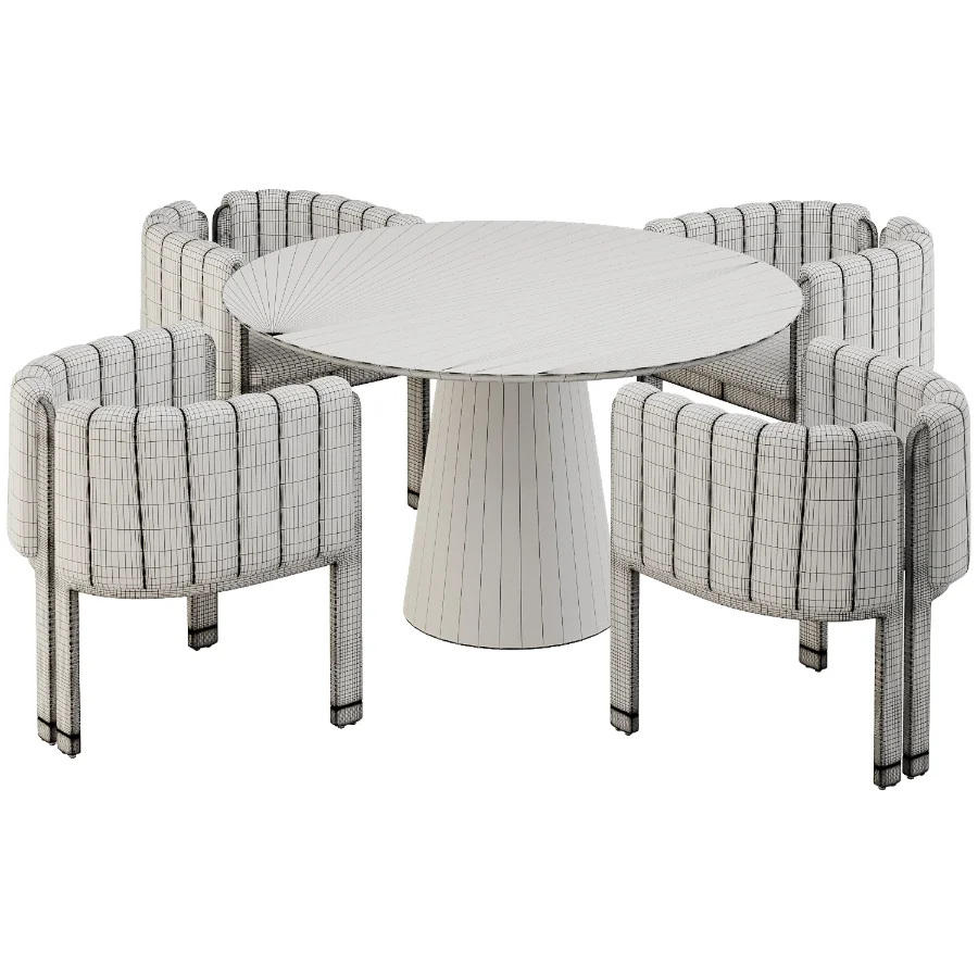 Dinning chair and table383 Image 3