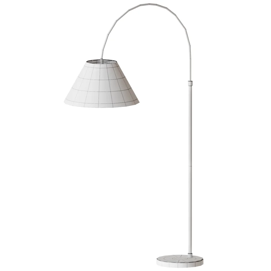 Sinclair Metal Arc Sectional Floor Lamp Image 5