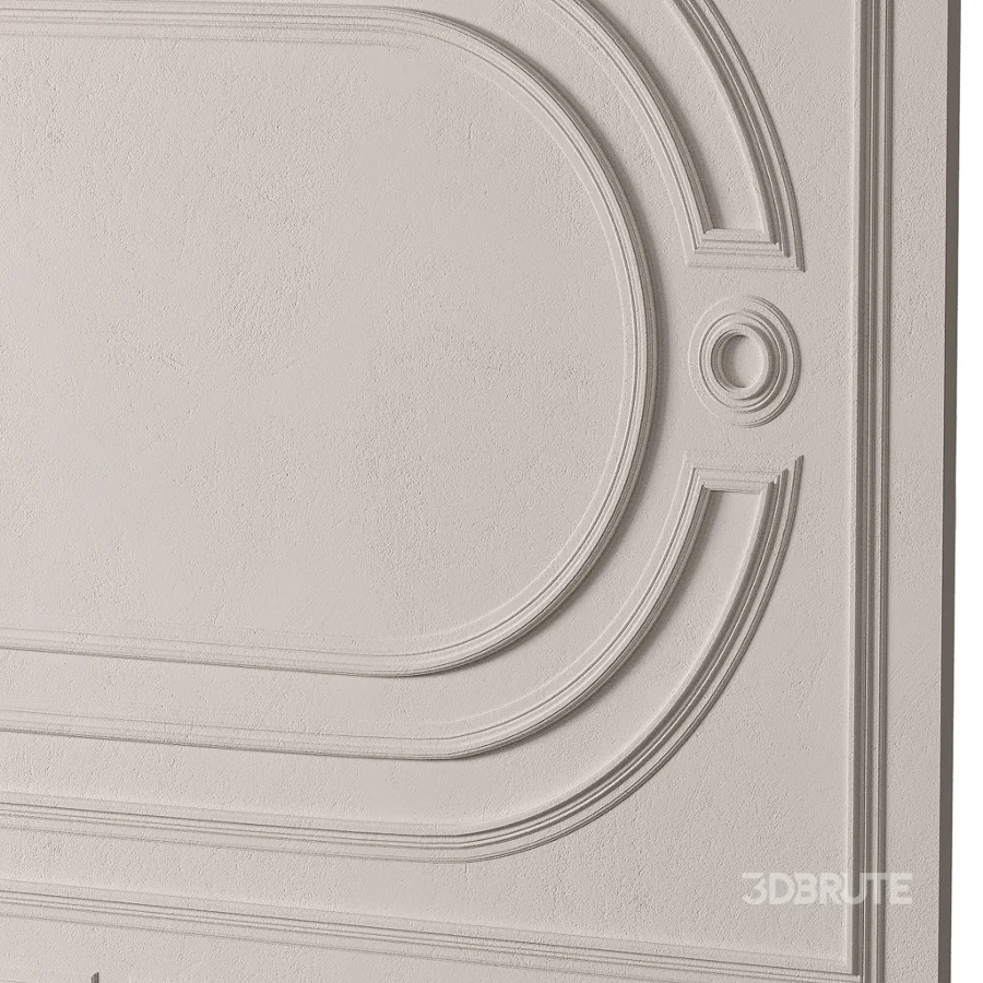 Classic 3D Wall Panel Elegant Design for Interior Decor 20 Image 2