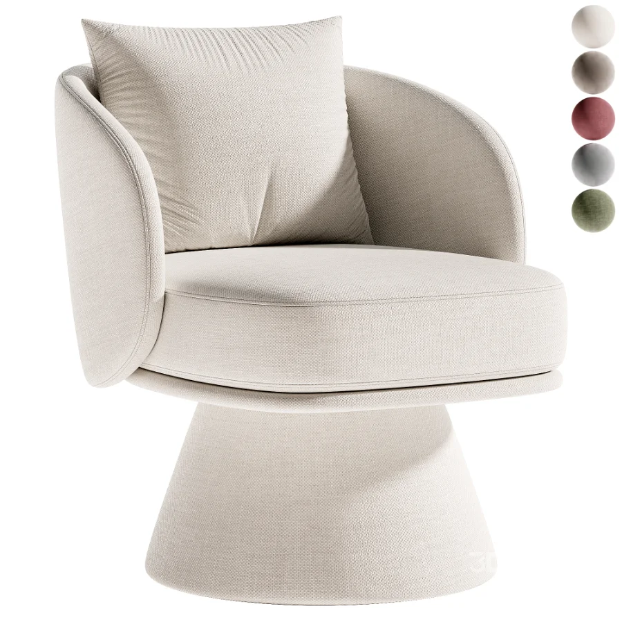 Asven Swivel Chair Image 1