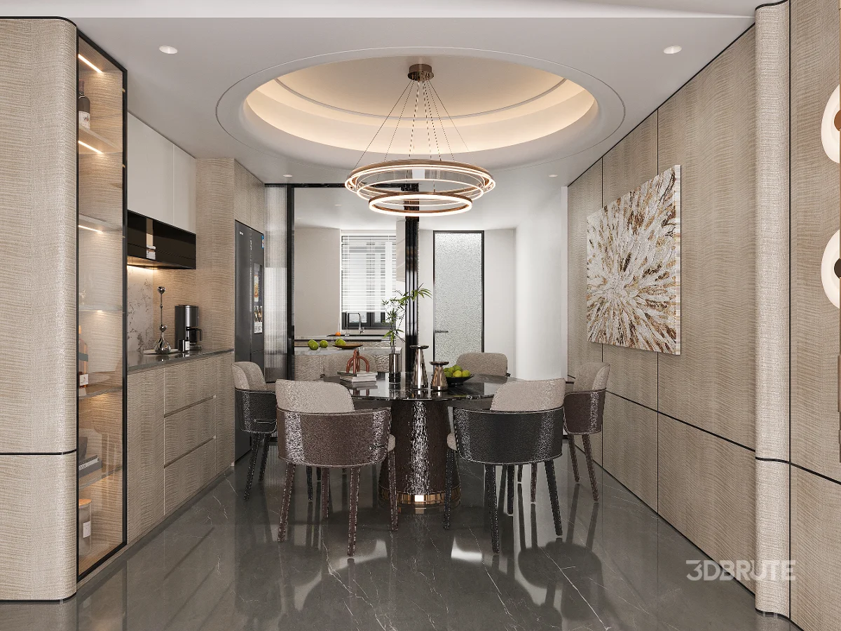 Modern dining room Image 1