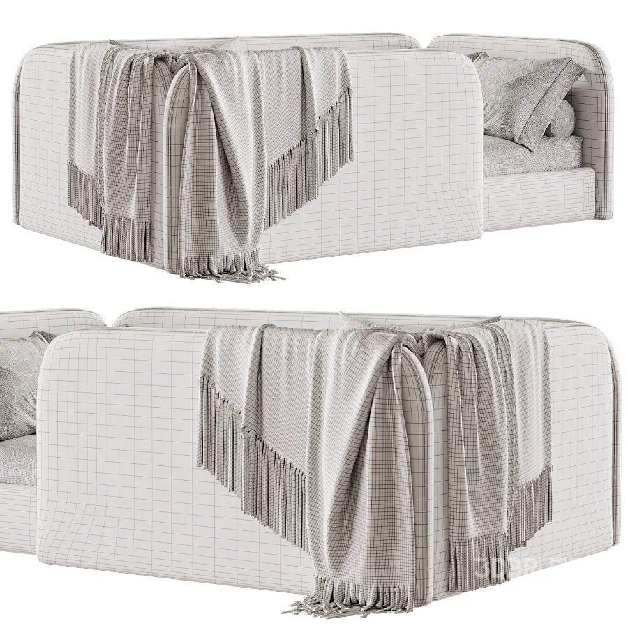 Montessori Upholstered Bed ALICANTE Image 6