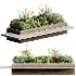 Bench with Plants – Urban Furniture 08 - Thumbnail 3