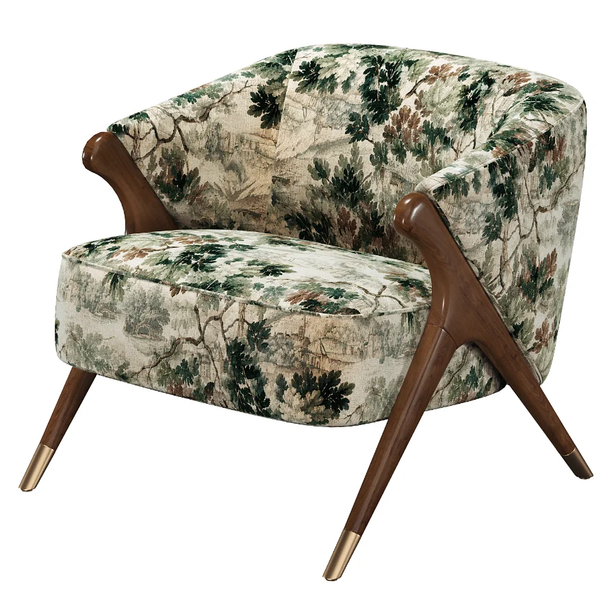 Mid Century Lounge Chair Image 5