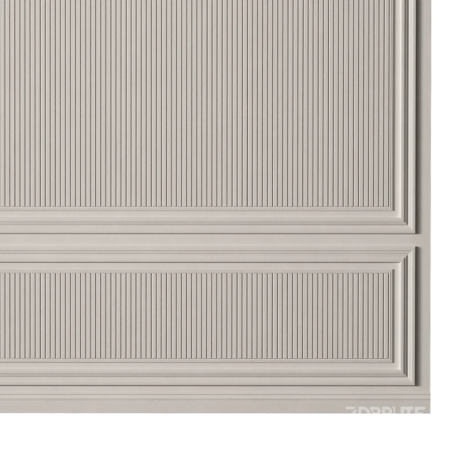 Classic 3D Wall Panel Elegant Design for Interior Decor 13 Image 1