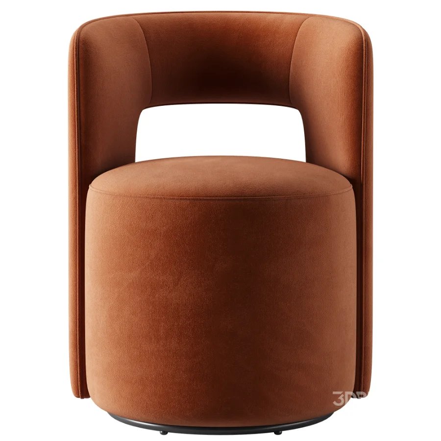 Sutton Copper Swivel Chair Image 6