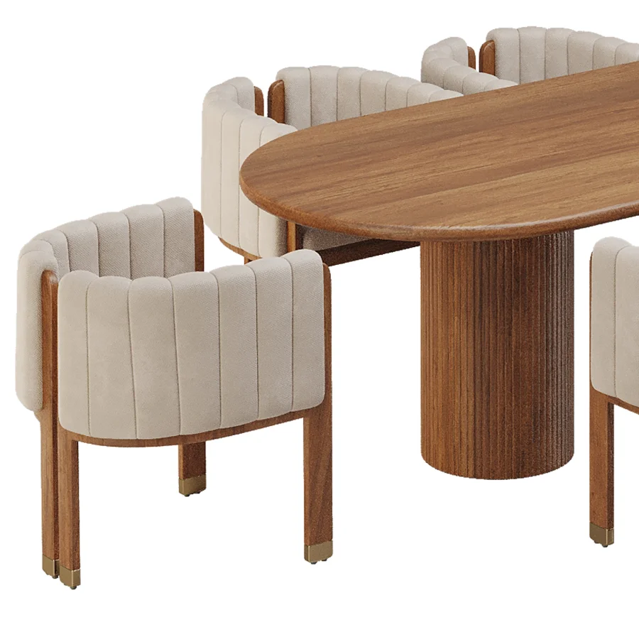 Dinning chair and table382 Image 2