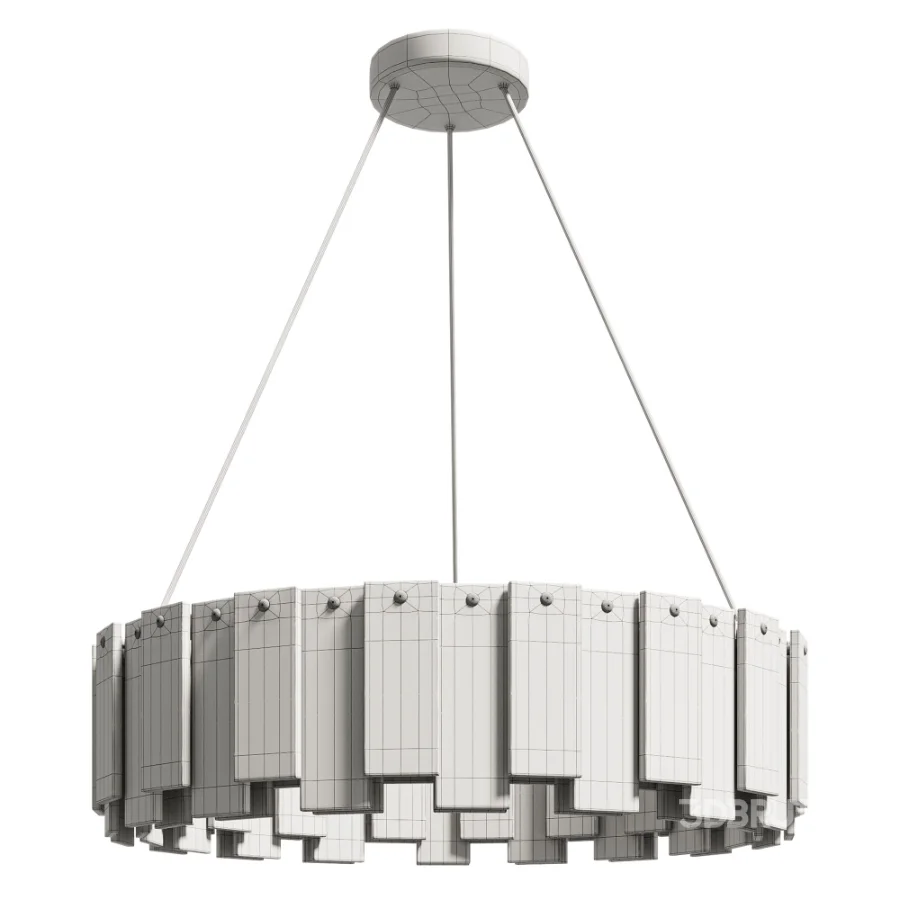 Celestial Alabaster Round Chandelier Image 5