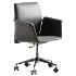 Swivel leather office chair - Thumbnail 4