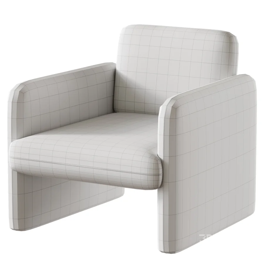 Bella Ivory Armchair Image 5