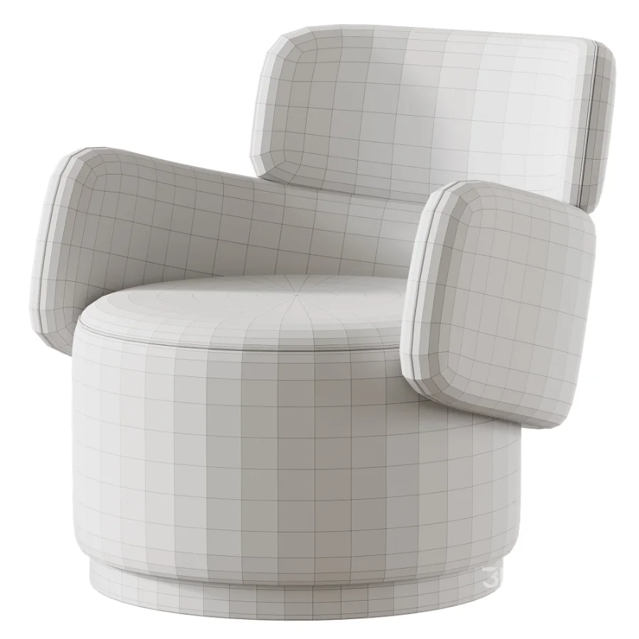 Boris soft enveloping armchair Image 5