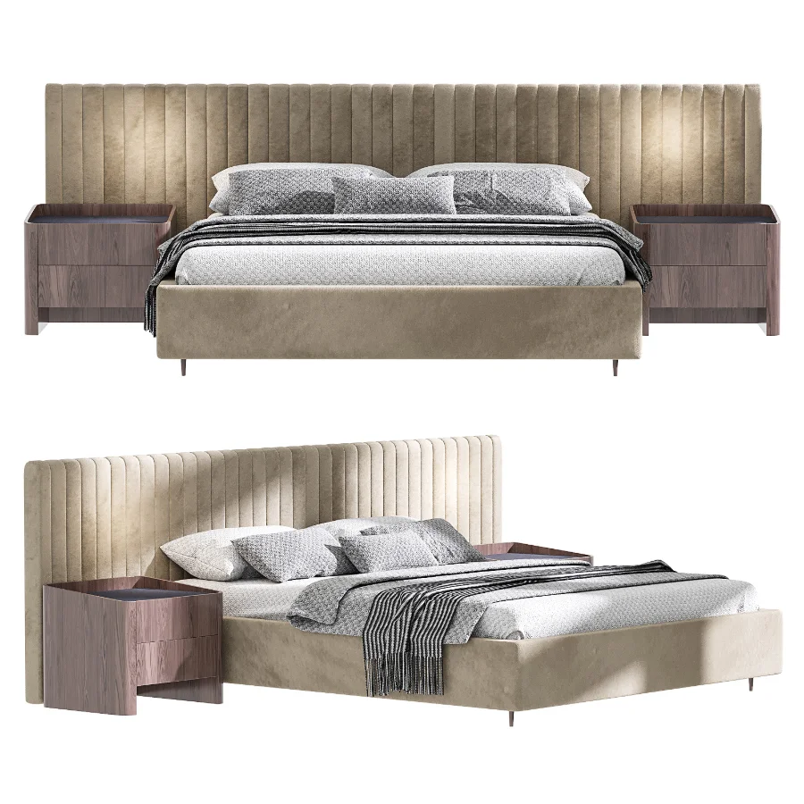 Modern Bed 02 Image 3