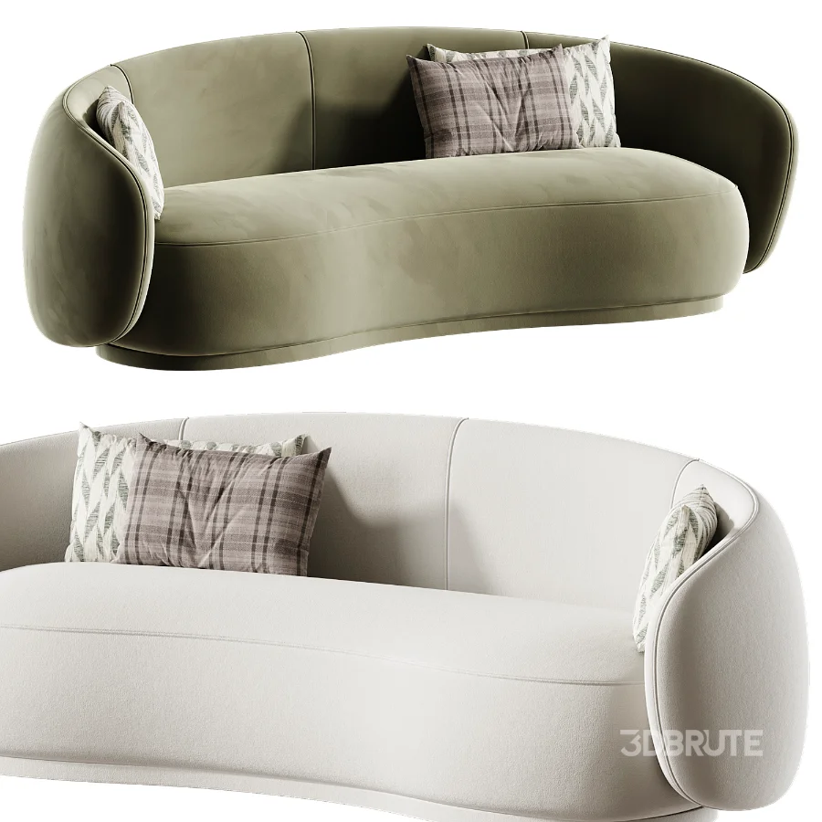 Atelier Curved Sofa Image 5