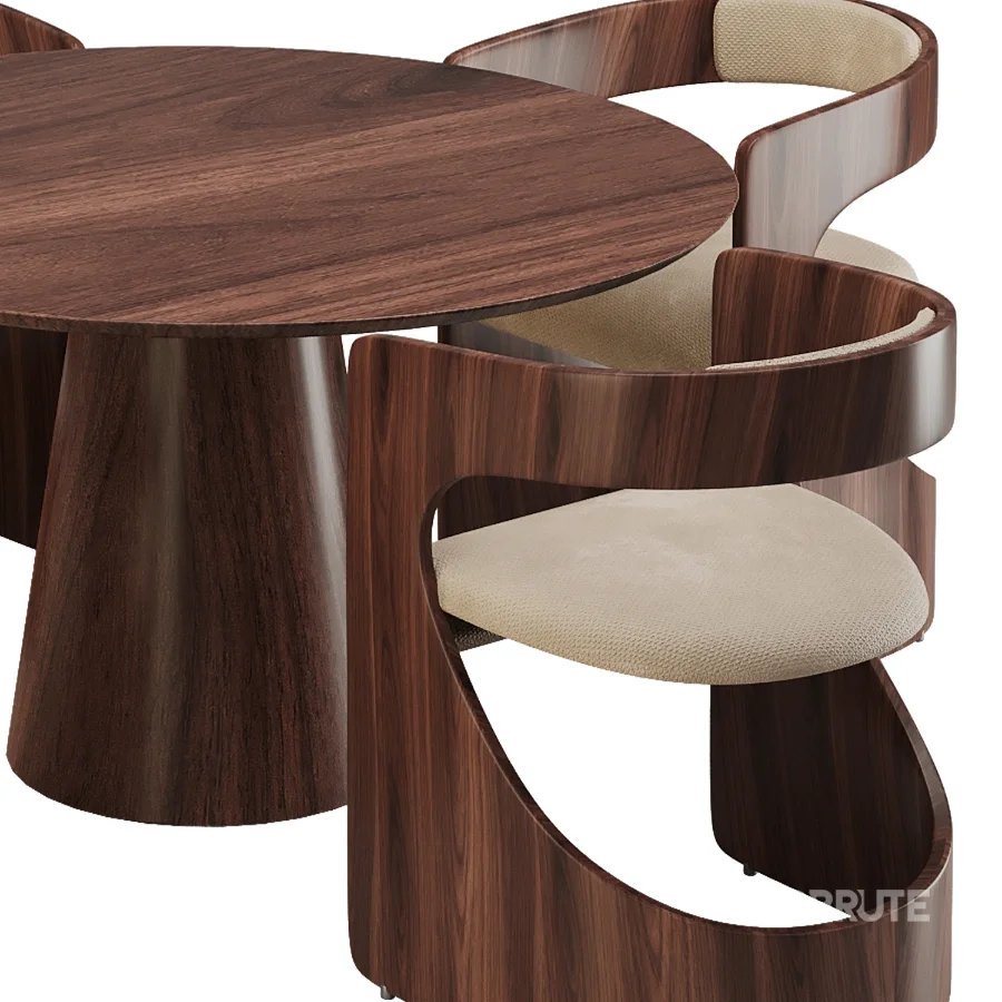 Dinning chair and table380 Image 5