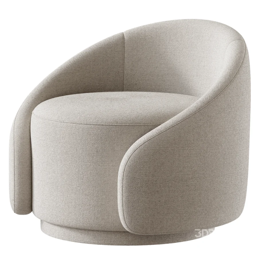 Swivel Barrel Chair Image 2