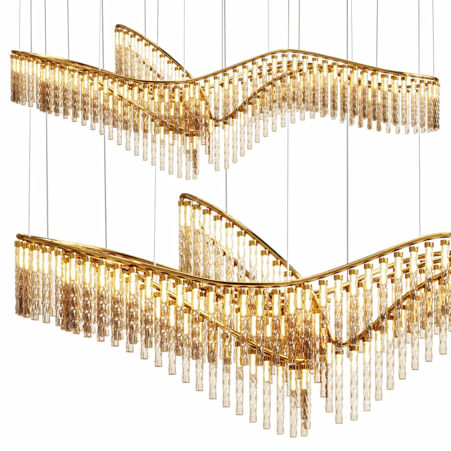 Eden Custom Linear Pendant Image 4