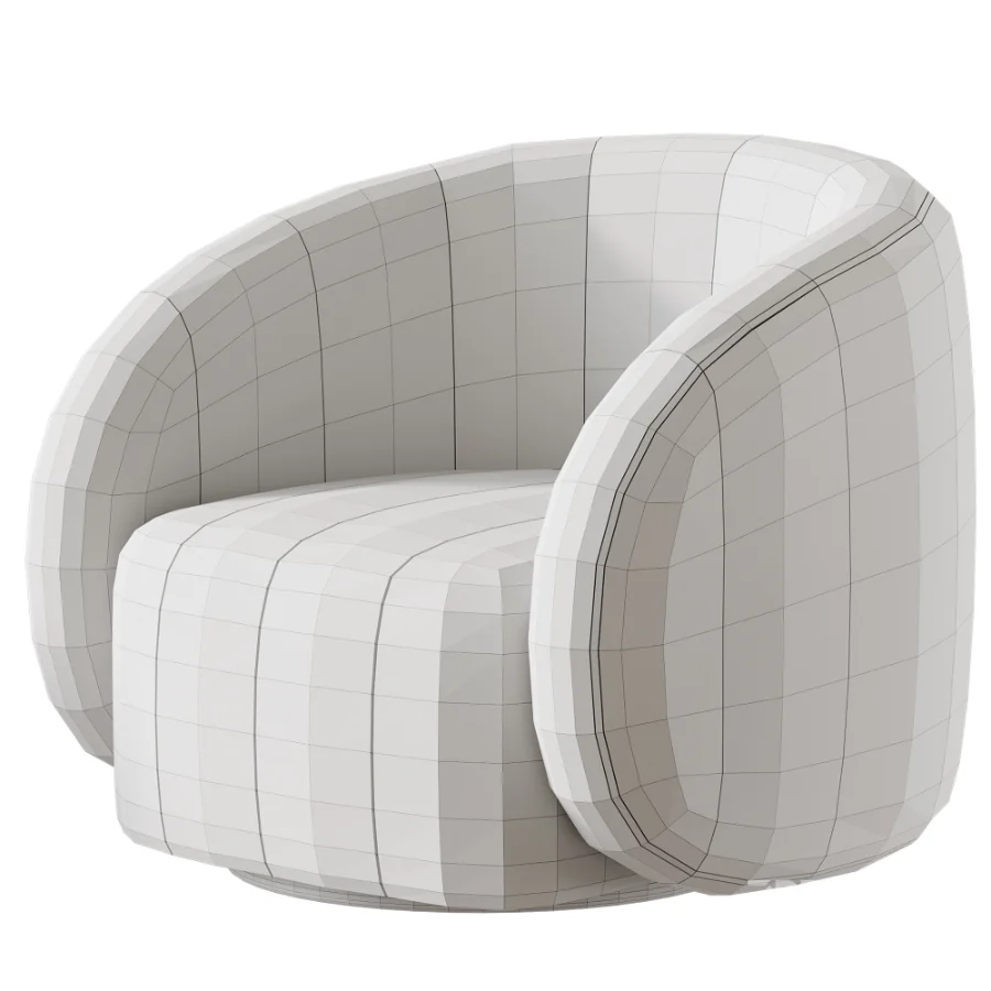 Swivel Accent Armchair Image 4