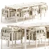 Garden Furniture Part 1 Table Садовая МебельCтол + Стулья - Thumbnail 1