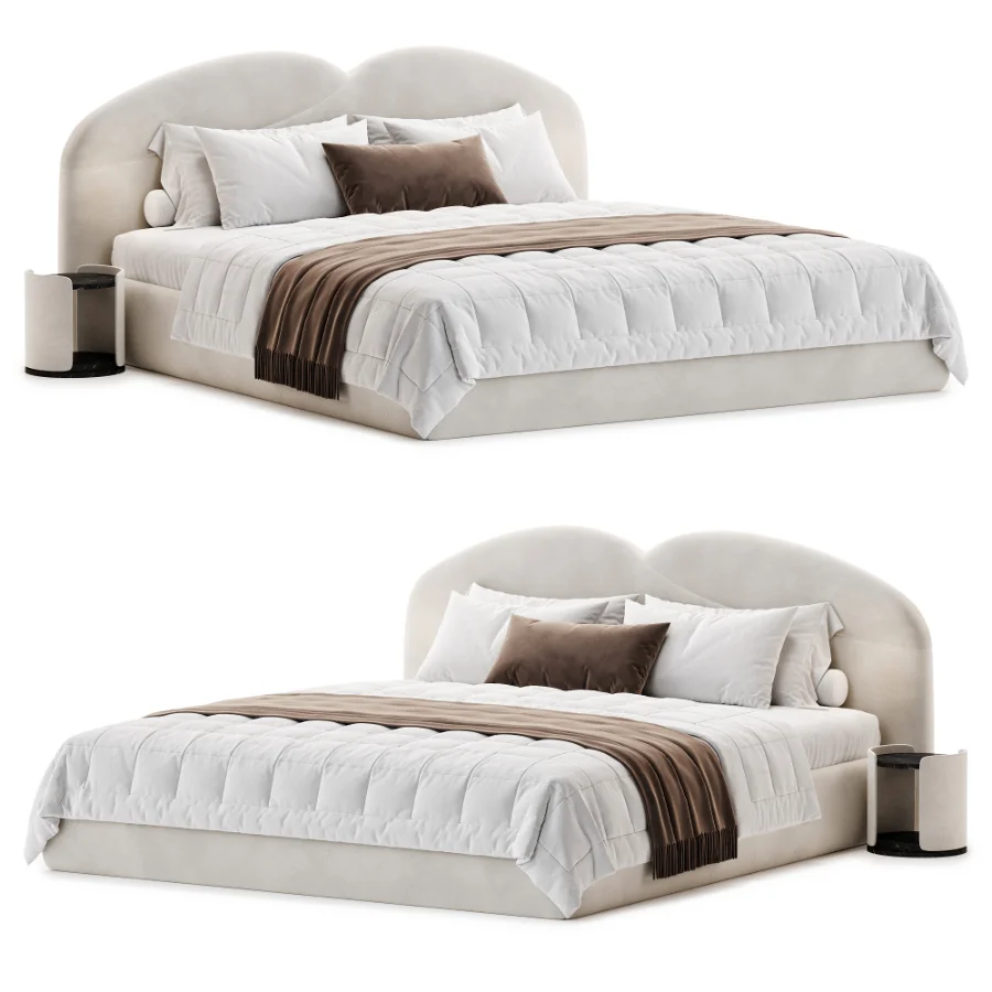 Modern Double Bed 17 Image 1