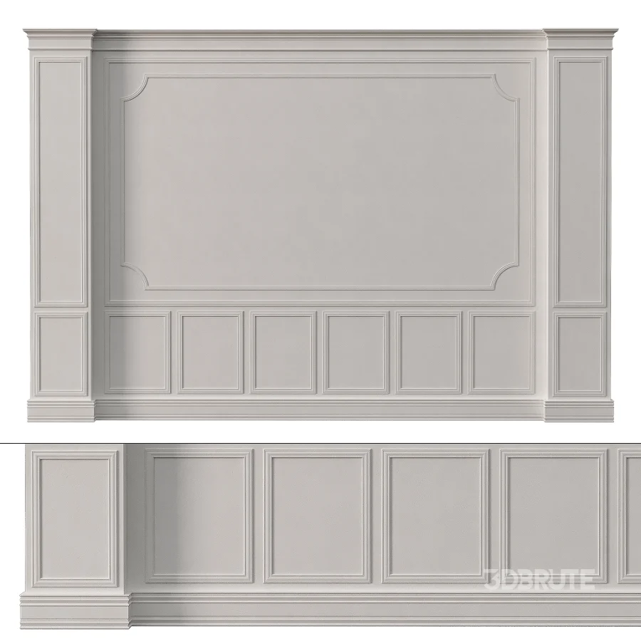Classic 3D Wall Panel Elegant Design for Interior Decor 15 Image 5