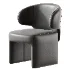 Saba Opera Fully Upholstered Chair - Thumbnail 1