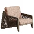 Solid Color Ash Arm Chair - Thumbnail 2