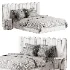 Modern Colline Upholstered King Bed - Thumbnail 5