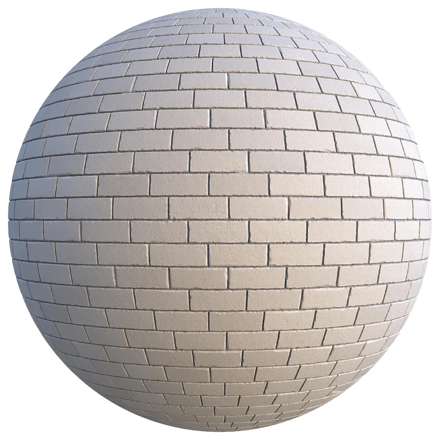 FB24 Brick material in one design | 5 different colors | 4K | PBR Image 6