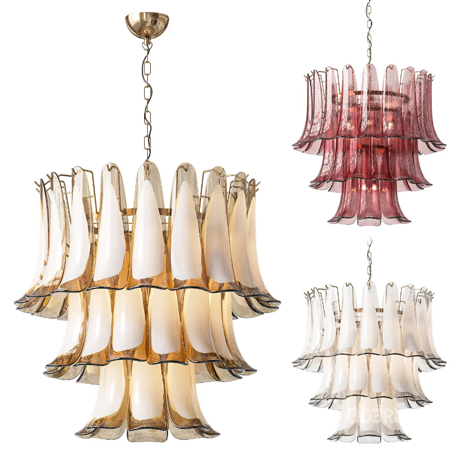 Lonso Taupe Chandelier Image 1