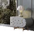 Modern neoclassical style bedroom headboard set 004 - Thumbnail 1