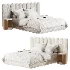 Modern Colline Upholstered King Bed - Thumbnail 2