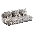 Amalfi 3 Seat Armless Sofa - Thumbnail 1
