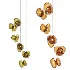 A N D Pebble Chandelier 6 LED Blown Glass Pendant Lamp - Thumbnail 7