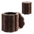 Fleur Textured Performance Velvet Storage Ottoman - Thumbnail 1