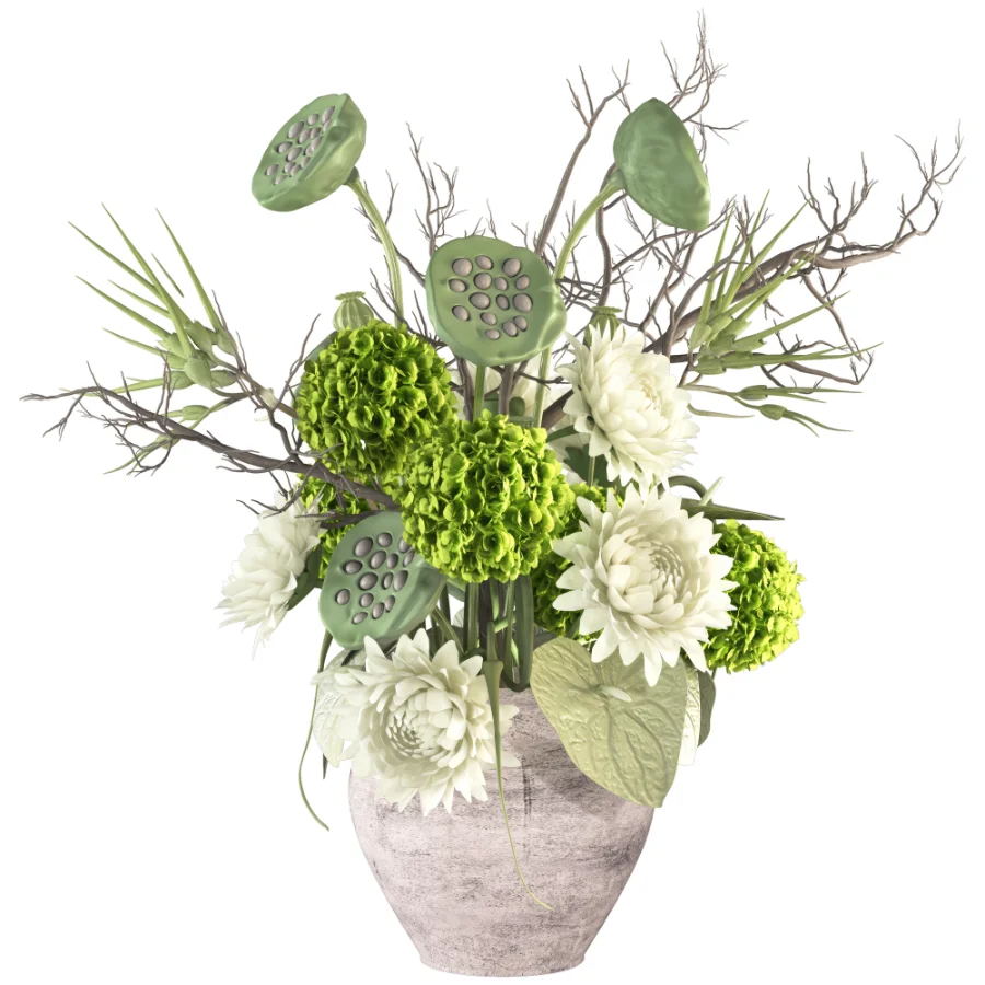 Bouquet of Flowers with Hydrangea 054 Image 2