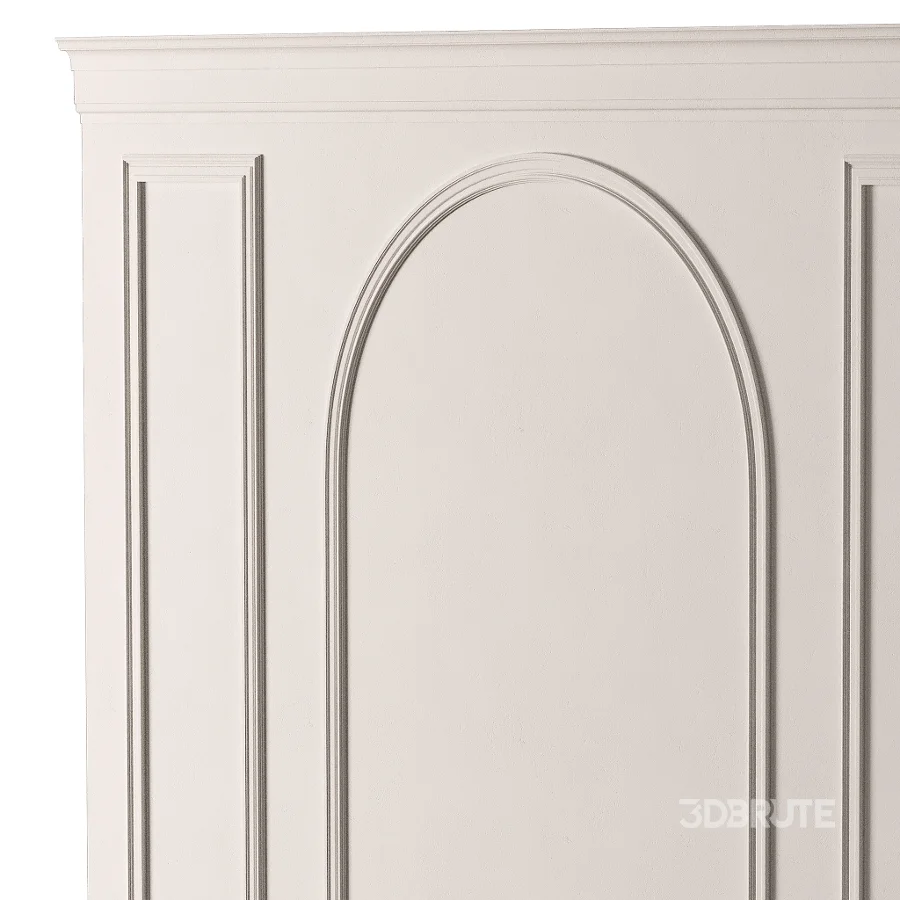 Classic 3D Wall Panel Elegant Design for Interior Decor 14 Image 4